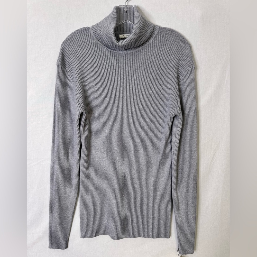 Gray Turtleneck - NEW with tags